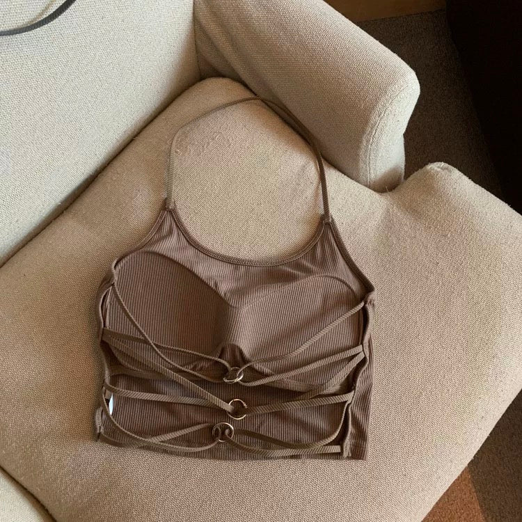 Calgary Tangled Ring Built-In Bra Top